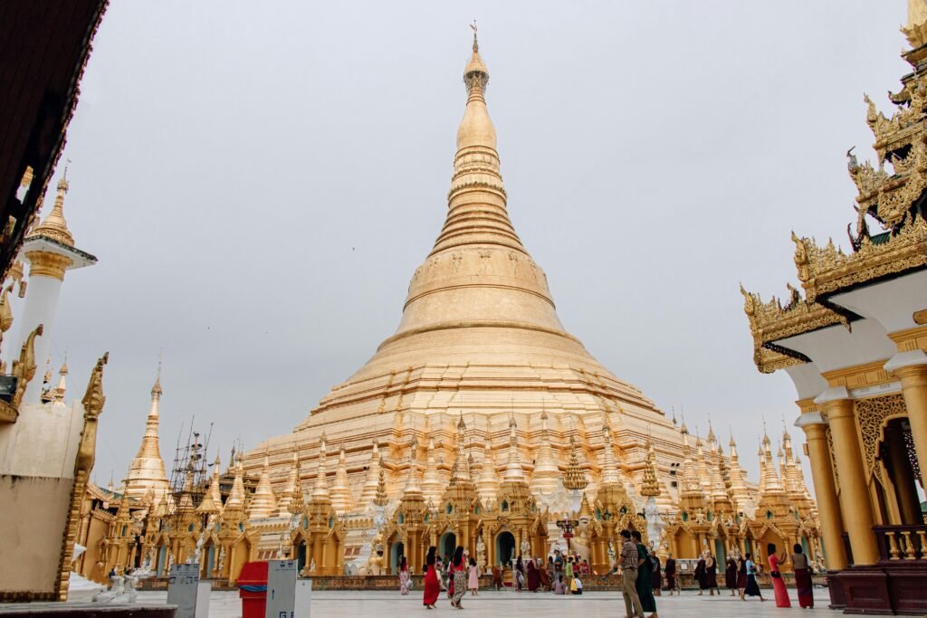 Explore the stunning Shwedagon Pagoda in Yangon, Myanmar, a symbol of spirituality and culture.