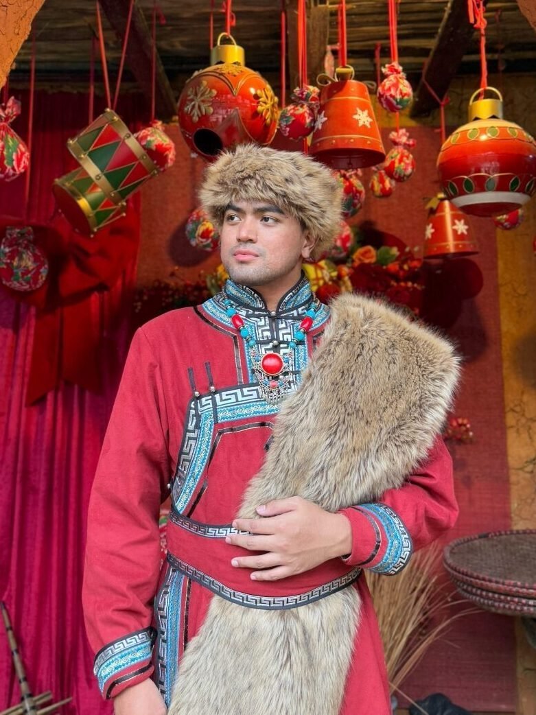 Merald in Traditional Mongolian Attire